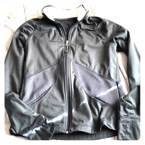 Grey Fitted Track Jacket - Picture 1 of 5